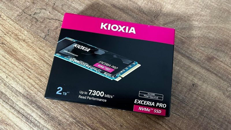 Kioxia Exceria Pro NVMe SSD review