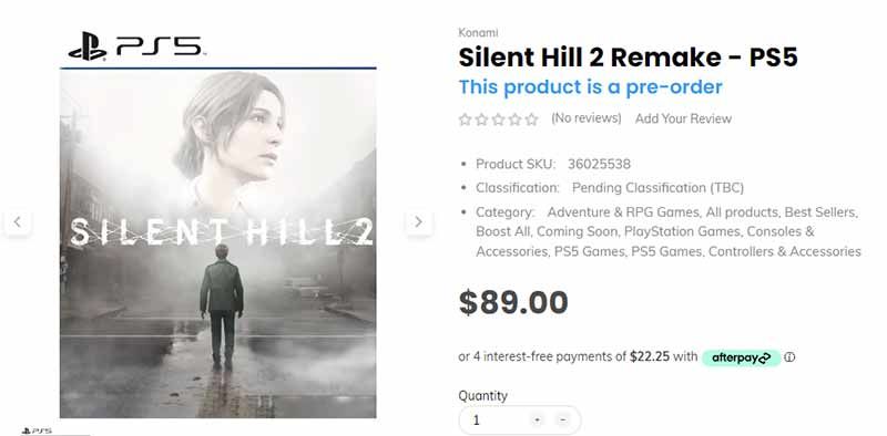 Silent Hill 2 Remake Announced for PS5 and PC