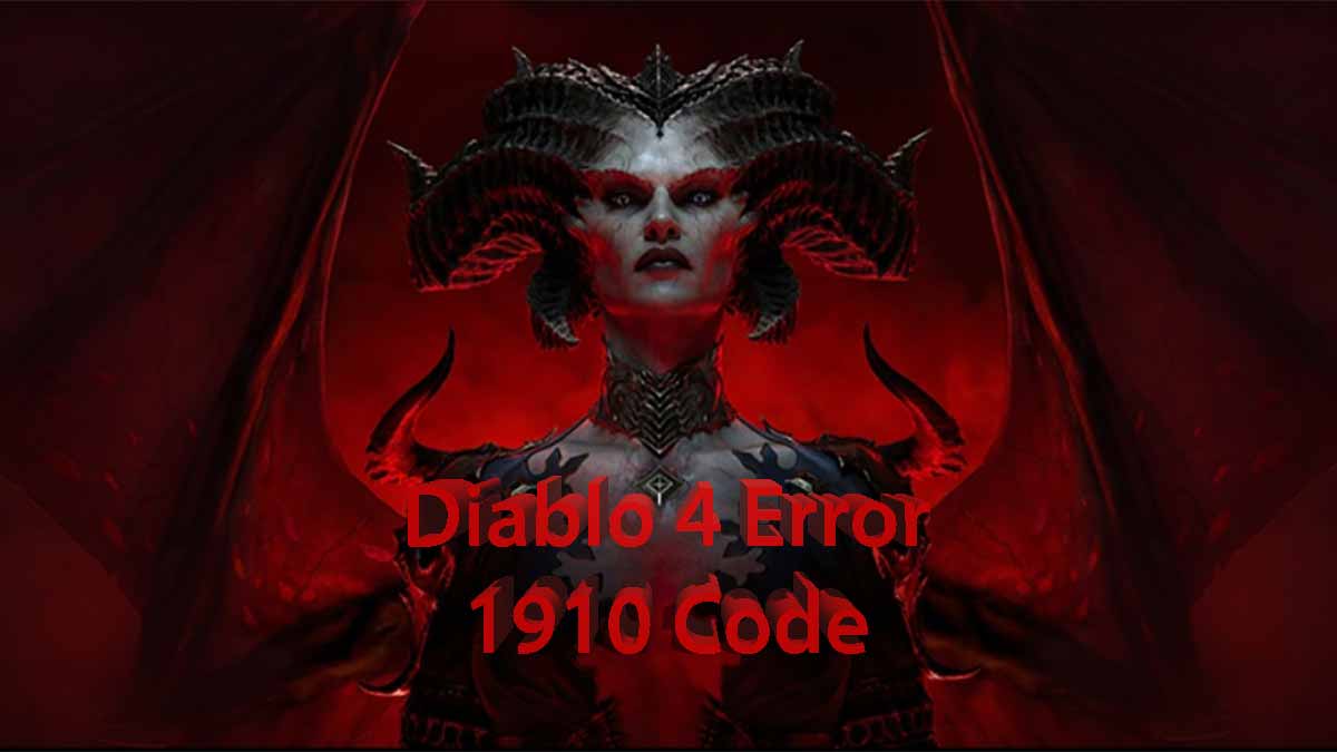 Diablo 4 Error 1910 Code: Login Issue – Merlin’in Kazani